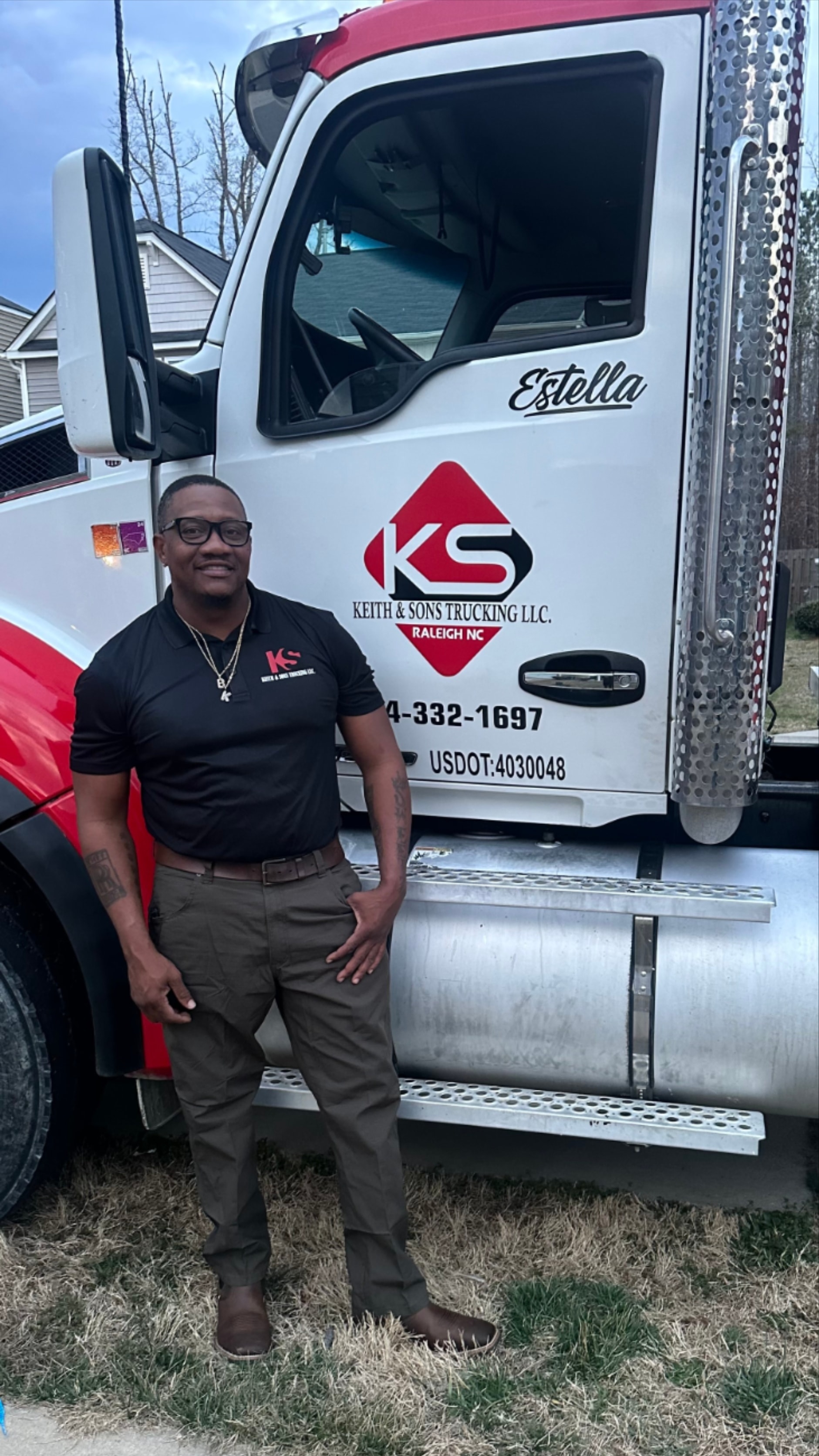 Keith & Sons Trucking fleet truck 3